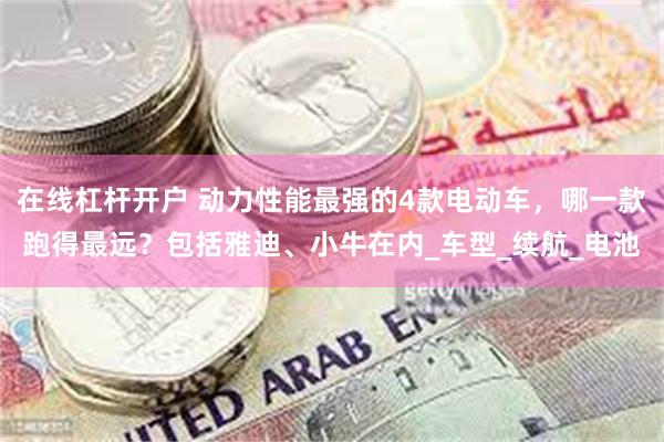 在线杠杆开户 动力性能最强的4款电动车，哪一款跑得最远？包括雅迪、小牛在内_车型_续航_电池